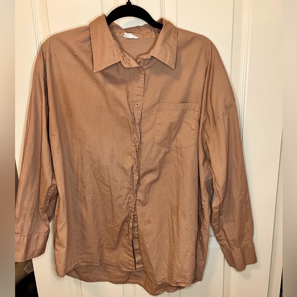 Button up women’s long sleeve shirt size M - Picture 1 of 1
